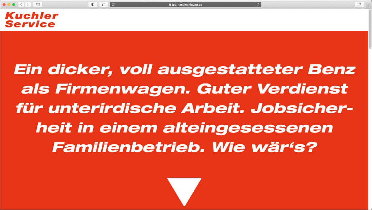 Extra für Kanalsanierer: Effektives und effizientes Personalmarketing für ein mittelständisches Familienunternehmen, das sich um die Wiederherstellung und Verbesserung von vorhandenen Entwässerungssystemen kümmert.
